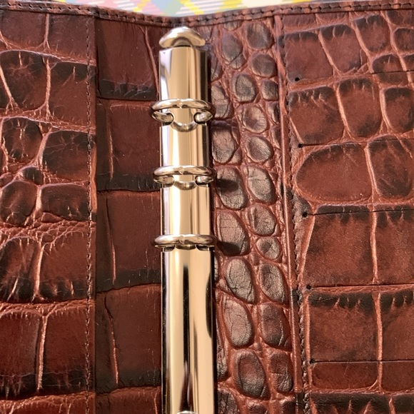 Filofax Classic Croc Compact Leather Organizer - Picture 10 of 11